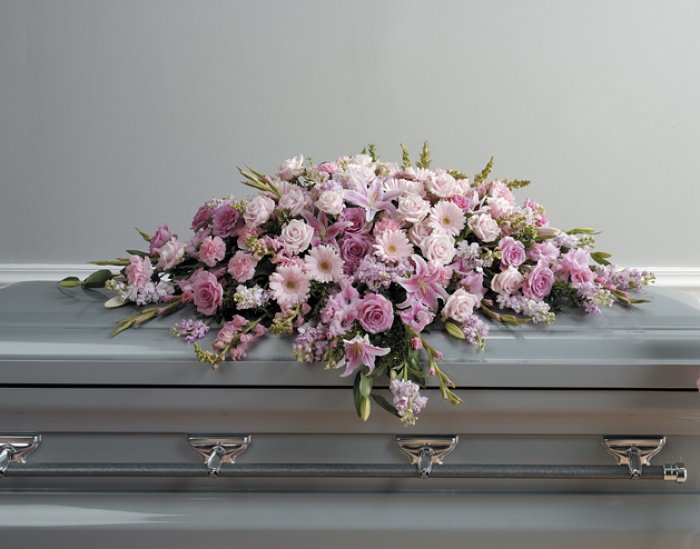 Adored Casket Spray