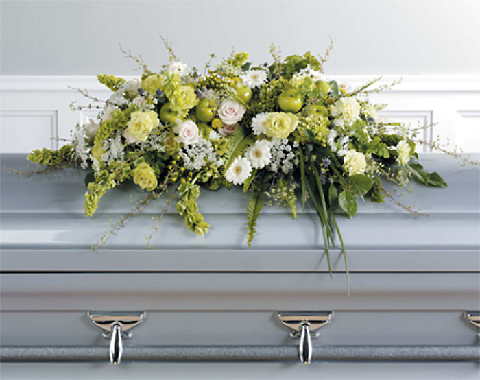 Ireland Green Casket Spray