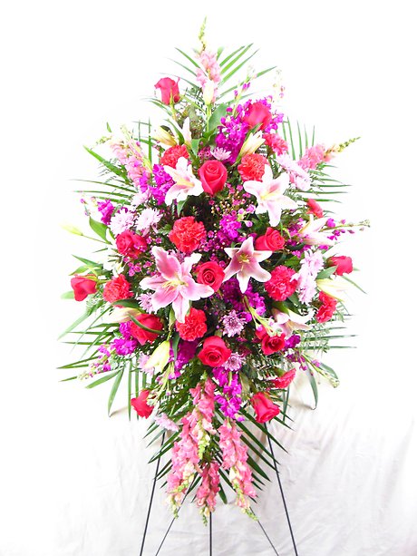 Pink Poetry Standing Spray