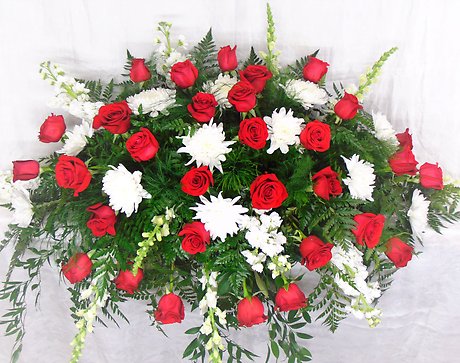 Beloved-Classic Full Casket Spray