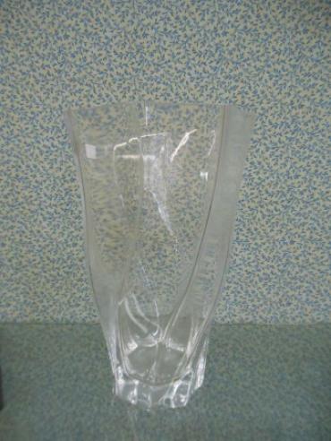 Lead Crystal 12\" Tall 6 1/2\" Opening
