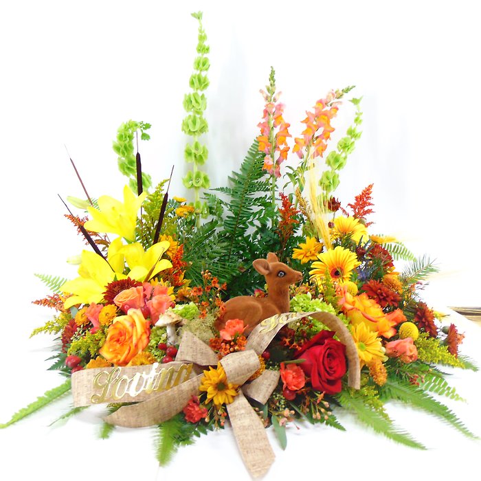 Woodland Tranquility Urn Wreath