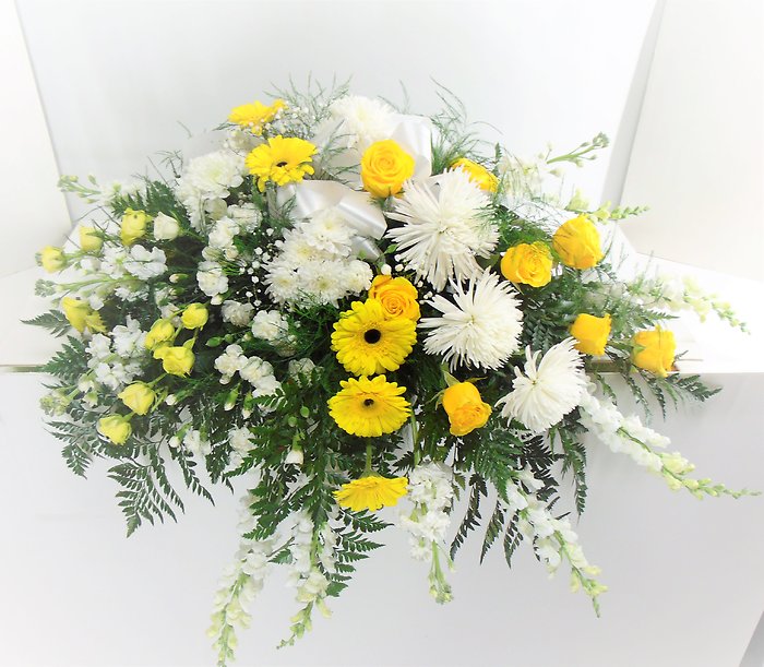 You are My Sunshine Forever Casket Spray
