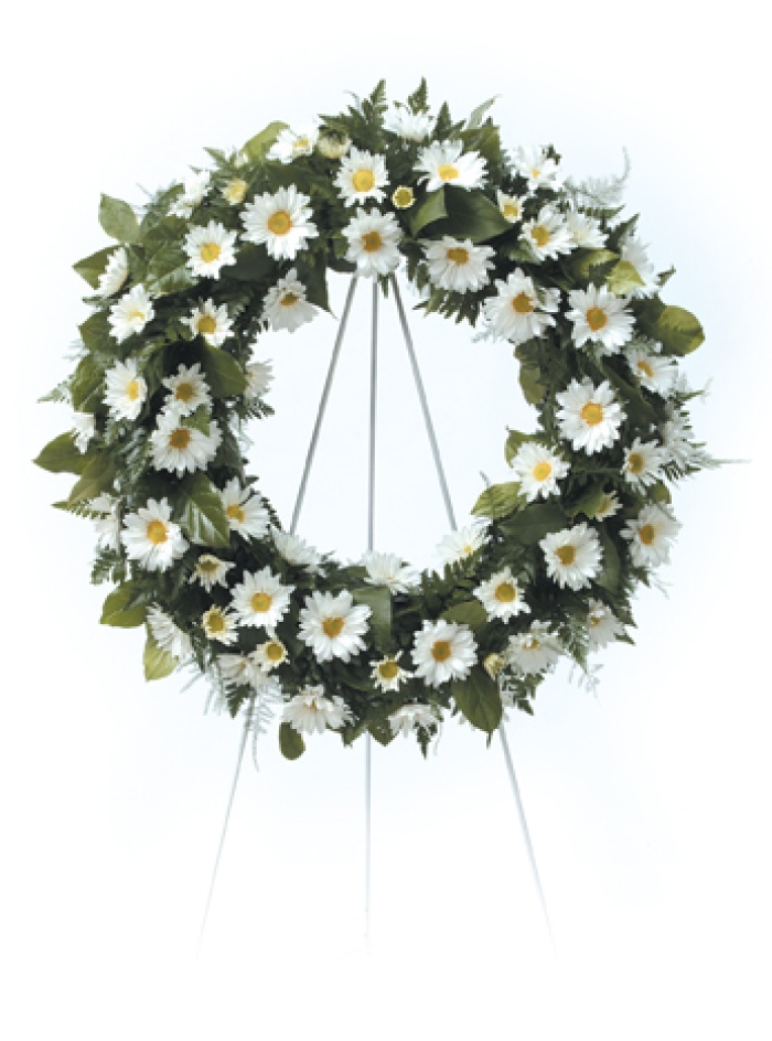 Spring Daisy Wreath