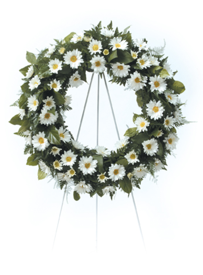 Spring Daisy Wreath
