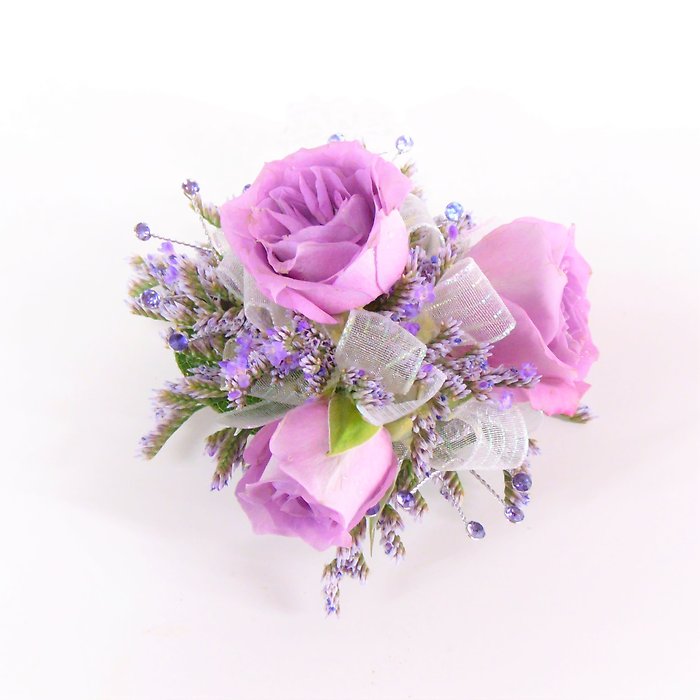 Lavender Rose Wrist Corsage